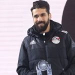 عبد الله السعيد لاعب الأهلي يفوز بلقب الأفضل في الدوري المصري